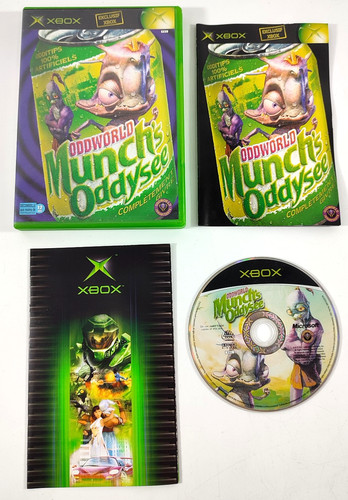 Jeu xbox oddworld munch - xbox,