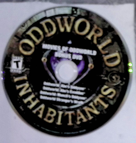 Movies oddworld bonus disc - movies, of