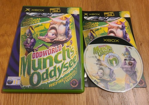 Oddworld munch oddysee xbox - oddworld,