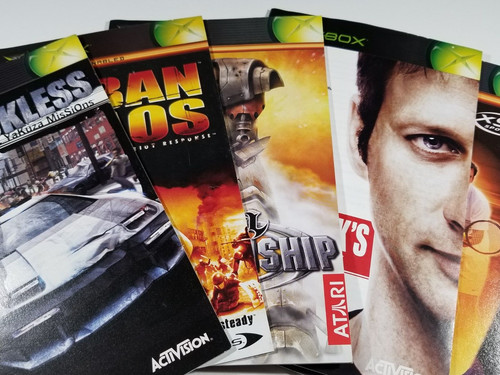 Microsoft xbox manual - ¤,