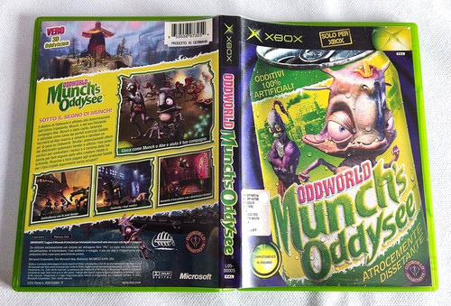 Oddworld munchs oddysee xbox - munchs,